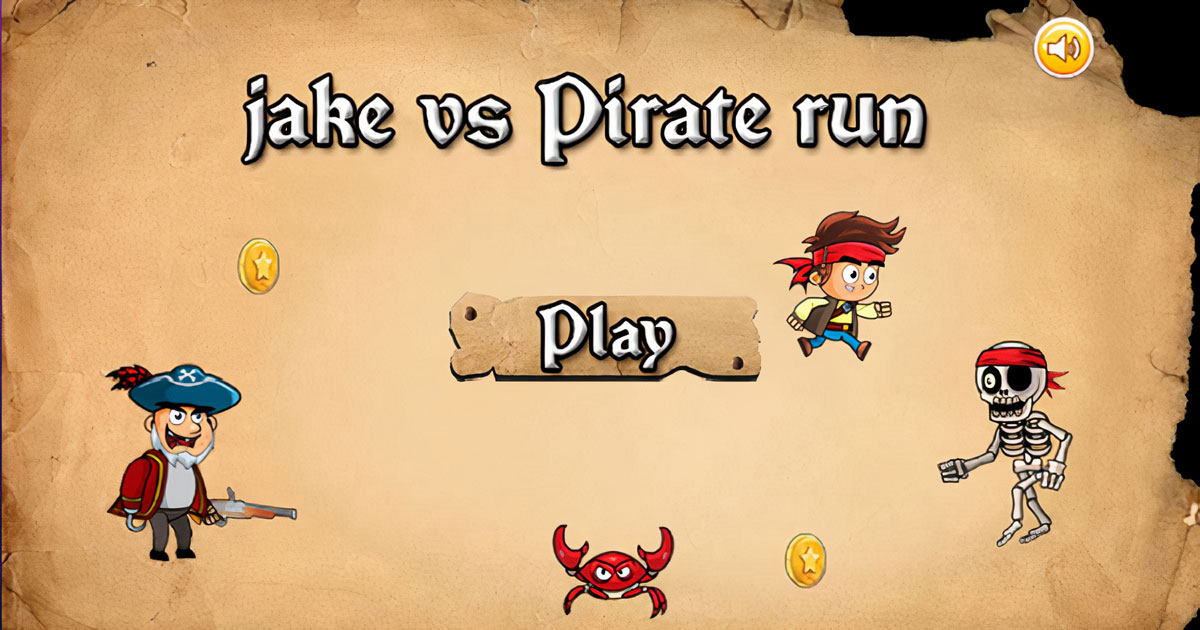 Jake vs Pirate alergă