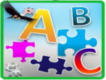 Puzzle pentru copii ABCD
